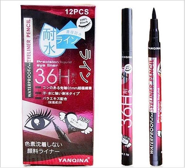 YANQINA 36H Precision Liquid Waterproof Eye Liner