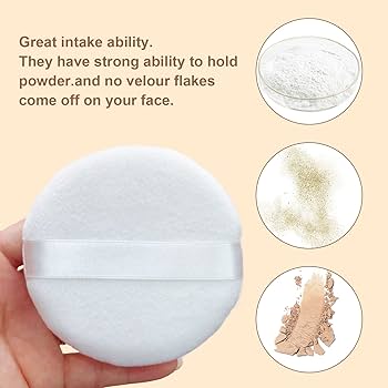 Queete Beauty Face Powder Puff