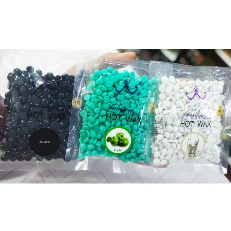 Konsung Beauty Hot Wax Beans 50gm, 100gm
