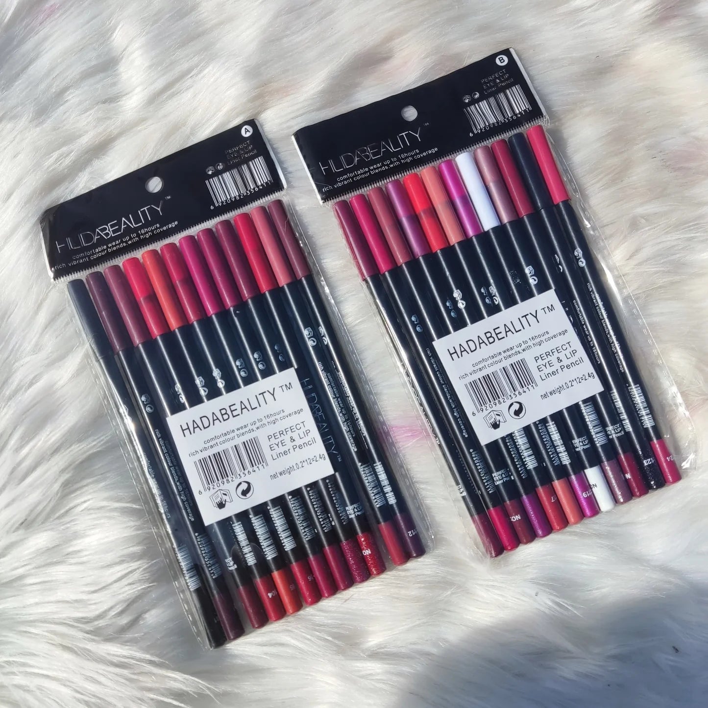 Huda Beauty matte Lip Pencil - 12 Pack
