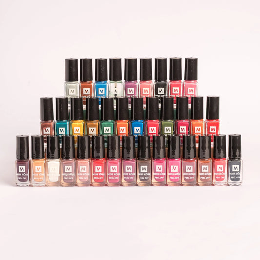 Miss Rose Nail Polish Peel Off – 12, 24, 36  Pcs Set