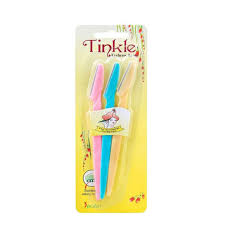 Tinkle 3pc Eyebrow Trimmer Razors